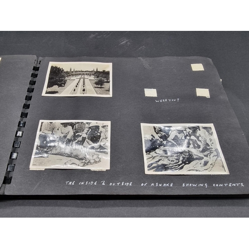 29 - INDIA: group of 3 photograph albums, c.1915-1917: military and civilian life inc. photos of The... 