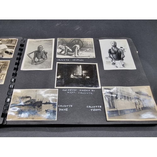 29 - INDIA: group of 3 photograph albums, c.1915-1917: military and civilian life inc. photos of The... 