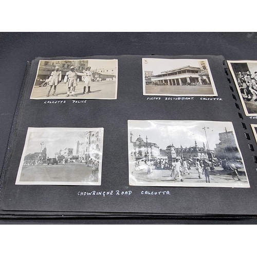 29 - INDIA: group of 3 photograph albums, c.1915-1917: military and civilian life inc. photos of The... 