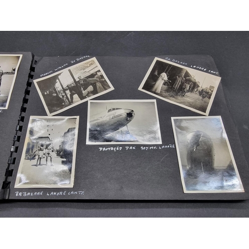 29 - INDIA: group of 3 photograph albums, c.1915-1917: military and civilian life inc. photos of The... 