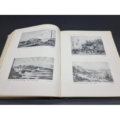 30 - ORANGE (James): 'The Chater Collection..pictures relating to China, Hong Kong, Macao, 1655-1860; wit... 