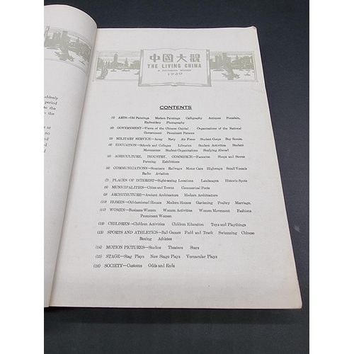 32 - WU LUEN TAK (Editor): 'The Living China..a Pictorial Record 1930': Shanghai, published by the L... 