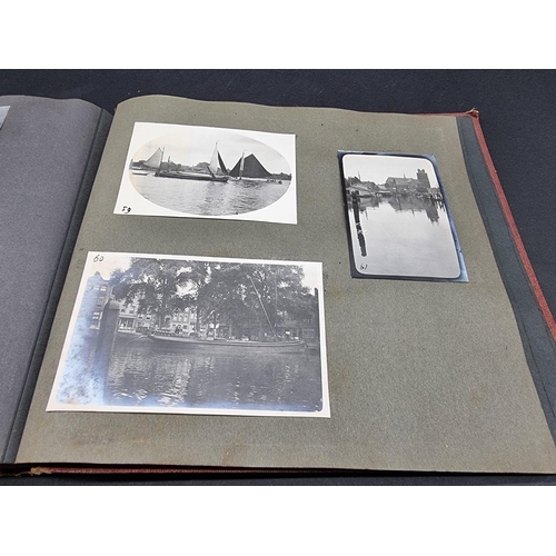 47 - INDONESIA: PHOTOGRAPH ALBUM: containing approx 200 corner mounted original photographs mostly of col... 