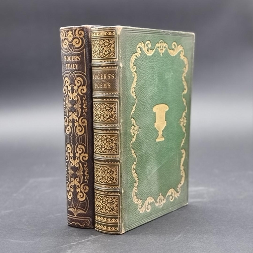 48 - BINDINGS: ROGERS (Samuel): 'Italy, a Poem..', London, printed for T Cadell, 1830: FIRST EDITION... 