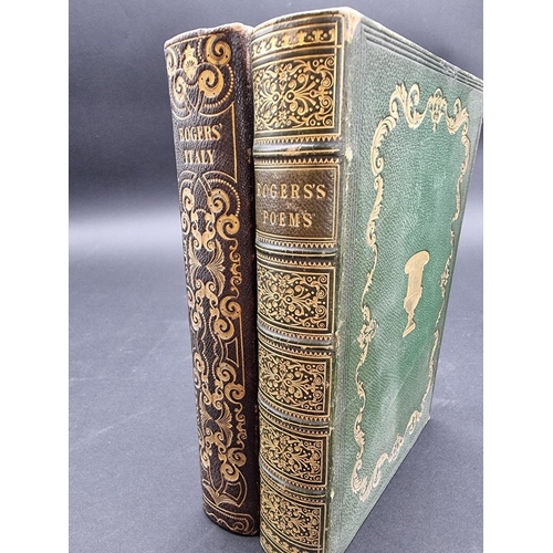 48 - BINDINGS: ROGERS (Samuel): 'Italy, a Poem..', London, printed for T Cadell, 1830: FIRST EDITION... 