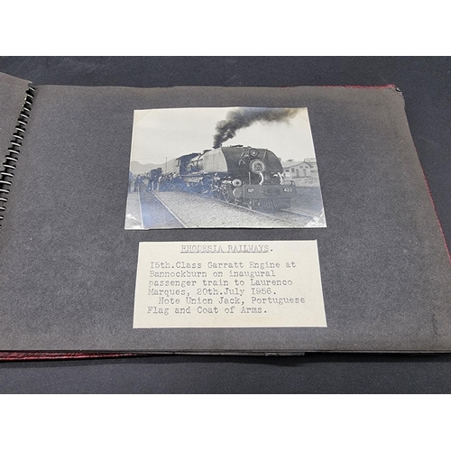 49 - PHOTOGRAPH ALBUMS: a group of 3 small format early c20 albums, to include an album of 91 b&... 