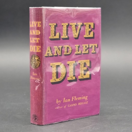 55 - FLEMING (Ian): 'Live and Let Die', London, Jonathan Cape, 1954. FIRST EDITION: publishers black clot...