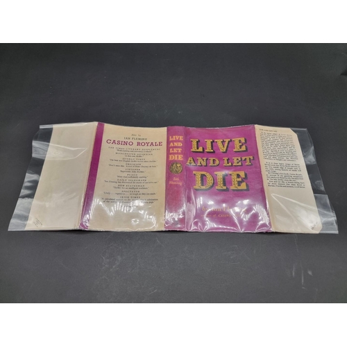 55 - FLEMING (Ian): 'Live and Let Die', London, Jonathan Cape, 1954. FIRST EDITION: publishers black clot... 