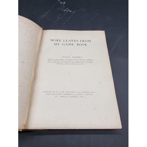 6 - MILLAIS (John Guille): 'The Wildfowler in Scotland': London, Longmans, Green & Co, 1901. Contemp... 