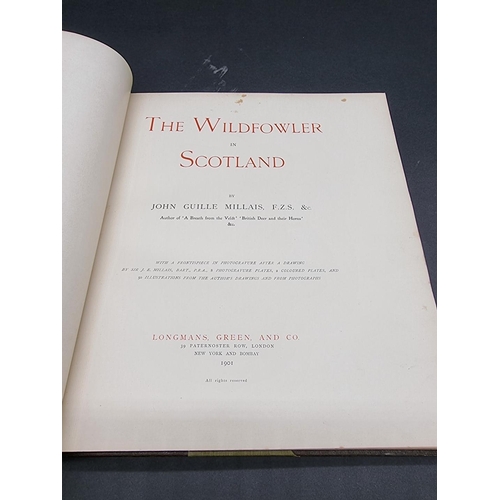 6 - MILLAIS (John Guille): 'The Wildfowler in Scotland': London, Longmans, Green & Co, 1901. Contemp... 