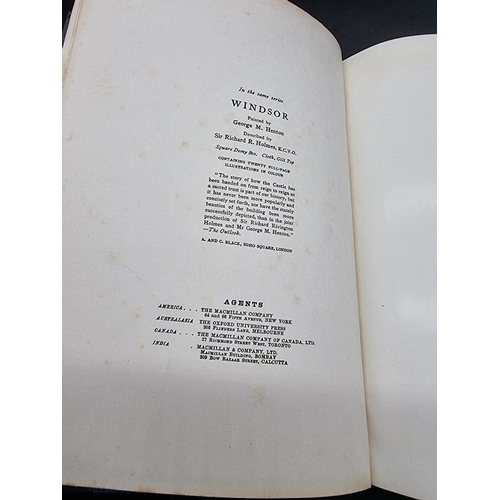 64 - ETON: MAXWELL LYTE (H C): 'A History of Eton College..', London, Macmillan, 1877: period vellum orna... 