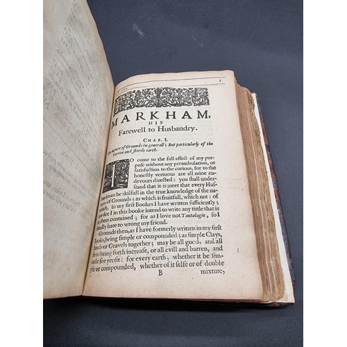 7 - MARKHAM (Gervase): 'A Way to Get Wealth: containing sixe principall vocations or callings, in w... 