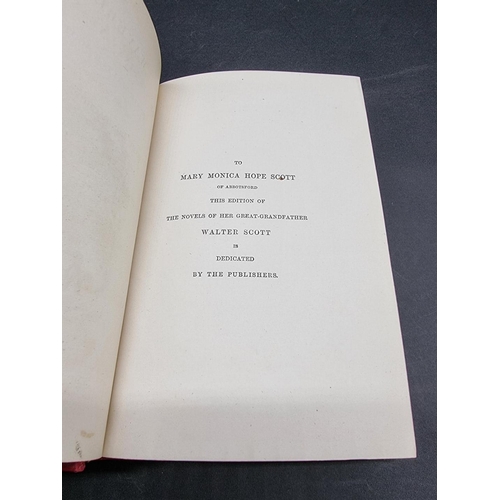 71 - SCOTT (Sir Walter): 'The Waverley Novels': Edinburgh, A & C Black, 1871: 25 volumes, contem... 