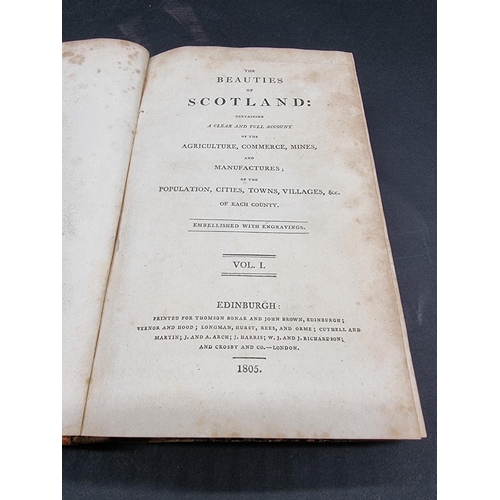 72 - SCOTLAND: 'The Beauties of Scotland: containing a full and clear account of the agriculture, commerc... 