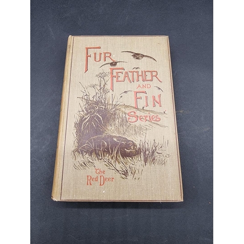 75 - FUR FEATHER AND FIN SERIES: a good collection of all 12 titles in this series, uniform publishers be... 