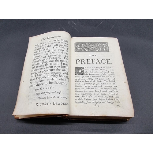 9 - BRADLEY (Richard): 'New Improvements of Planting and Gardening, both Philosophical and Practica... 