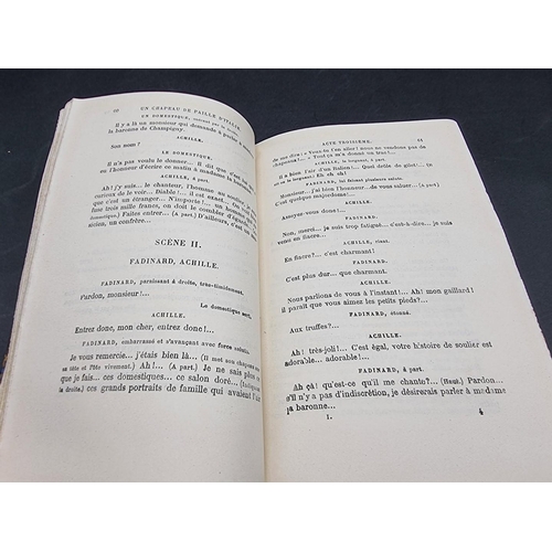 95 - BINDINGS: LABICHE (Eugene): 'Theatre Complet', Paris, 1883: 10 vols, contemporary blue half mor... 