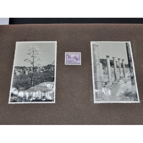 27 - PHOTOGRAPH ALBUM: 'A Tour of the Eastern Mediterranean..Egypt: Cyprus: Lebanon: Syria: Turkey & ... 