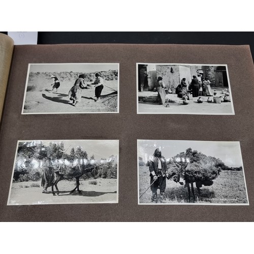 27 - PHOTOGRAPH ALBUM: 'A Tour of the Eastern Mediterranean..Egypt: Cyprus: Lebanon: Syria: Turkey & ... 