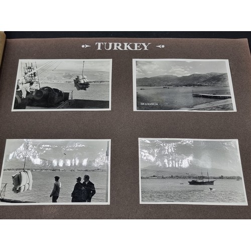 27 - PHOTOGRAPH ALBUM: 'A Tour of the Eastern Mediterranean..Egypt: Cyprus: Lebanon: Syria: Turkey & ... 