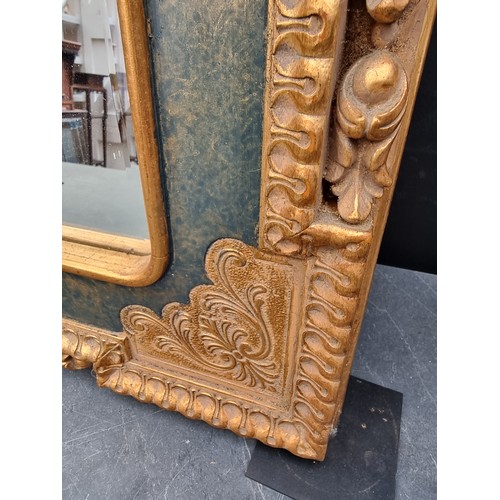 1117 - A reproduction giltwood framed pier mirror, 89.5 x 68cm.