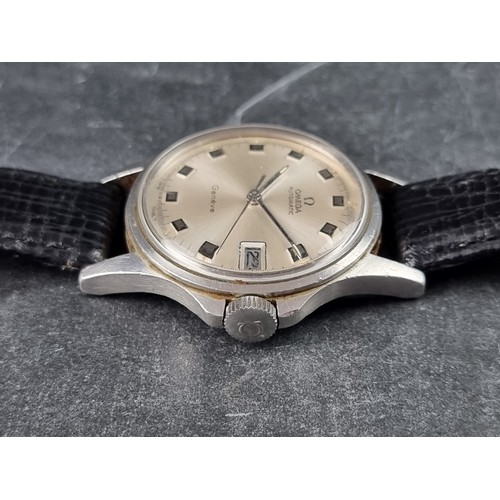 354 - A circa 1969 Omega 'Geneve' stainless steel automatic wristwatch, 35mm, Ref. 31484367, Cal. 565... 