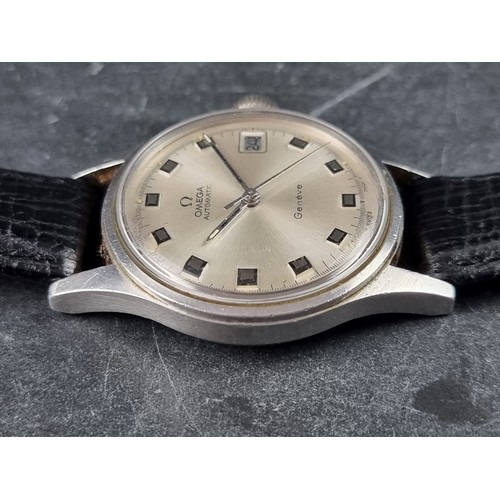 354 - A circa 1969 Omega 'Geneve' stainless steel automatic wristwatch, 35mm, Ref. 31484367, Cal. 565... 