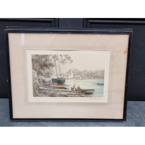 1198 - Henry G Walker, harbour scenes, a set of four, each signed in pencil, colour engraving, pl.17.5... 