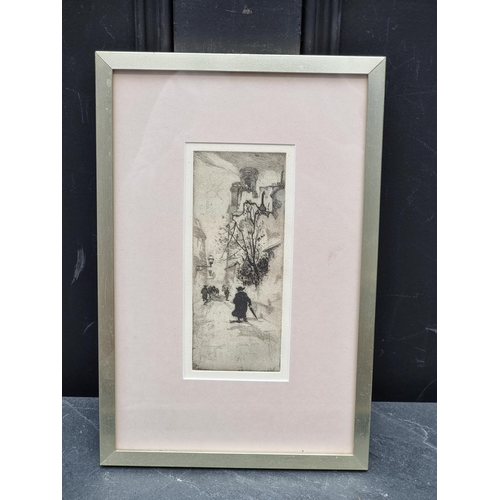 1292 - Miranda Phillimore, 'Rymans', signed, titled, dated 1974 and numbered 14/30, etching, pl.27.5 x... 