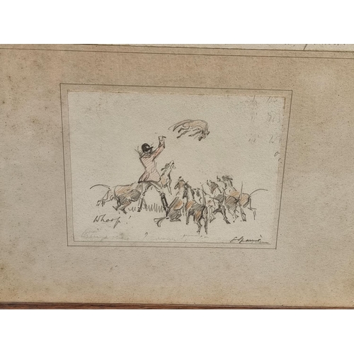 1294 - Geoffrey Sparrow, 'Connemara Pony Under Remote Control', signed and inscribed, watercolour, 16 ... 