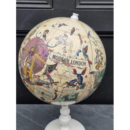 1338 - A 'Modern London' table globe, 50cm high.