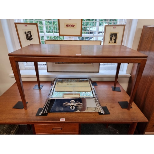 1084 - A mid-century G Plan teak rectangular low occasional table, 84cm wide.