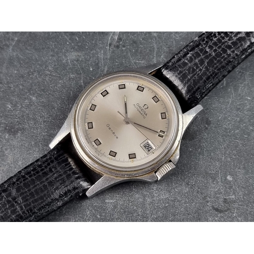 354 - A circa 1969 Omega 'Geneve' stainless steel automatic wristwatch, 35mm, Ref. 31484367, Cal. 565... 