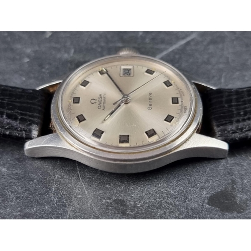 354 - A circa 1969 Omega 'Geneve' stainless steel automatic wristwatch, 35mm, Ref. 31484367, Cal. 565... 