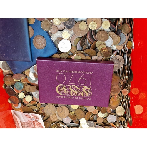 480 - Coins: a large quantity of world coins.