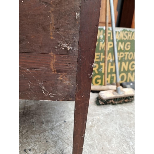 1017 - An unusual antique continental walnut corner cupboard, 88cm wide.