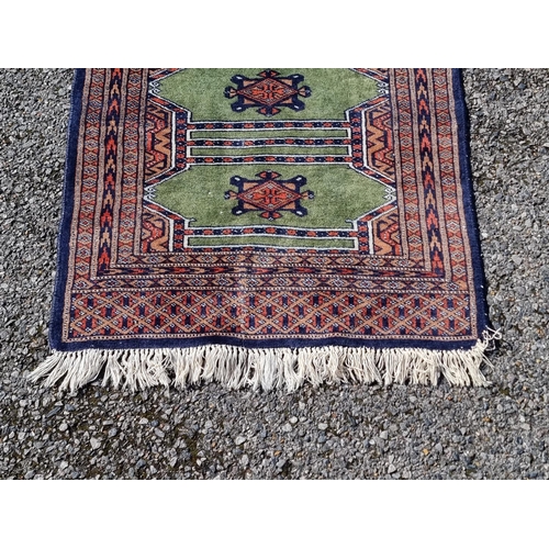 1113 - A small Persian prayer mat, 87 x 63cm.