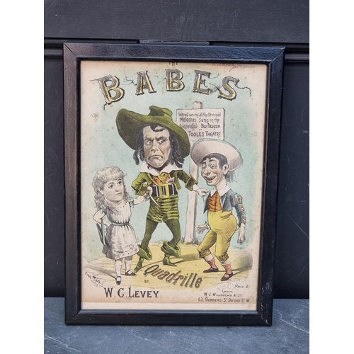 1127 - A Victorian Tooles Theatre advertising poster, 34.5 x 25.5cm.