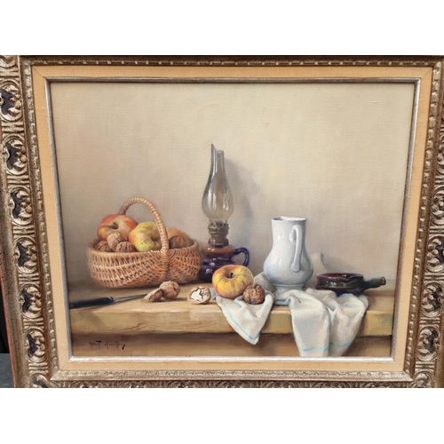 1138 - Robert Chailloux, 'Nature Morte au Pot Blanc', signed, labelled verso, oil on canvas,... 