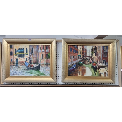 1159 - Patrick Duff, 'Memories of Venice'; 'Reflections of Venice', a pair, each signed and further labelle... 