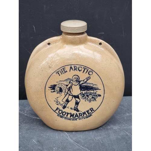 1233 - Advertising: a group of stoneware vessels, to include: 'Maypole Dairy'; and 'Ogden's'; one by Doulto... 