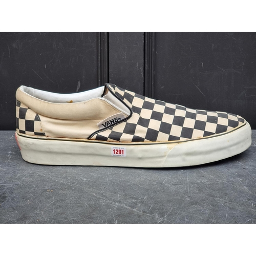 1291 - Advertising: a novelty oversized Vans shop's display shoe, size 66, 54cm long.