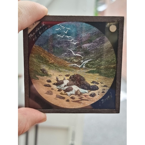 1406 - A small collection of magic lantern slides.