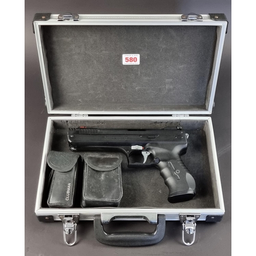 580 - A Weihrauch HW40 PCA Pellet .177 cal air pistol, Serial No.562298.