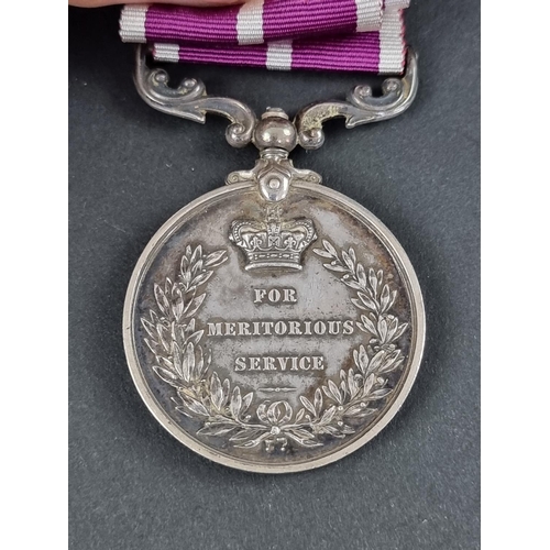 594 - Medals: a George V Meritorious Service Medal, to: 1467 Sgt. C.S. Rayner, A.P.C.