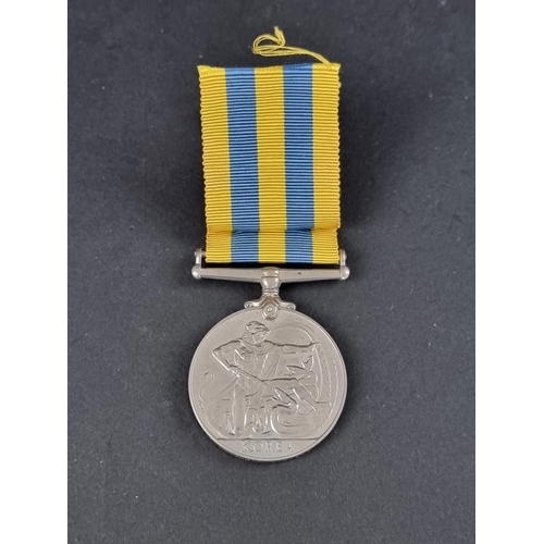 595 - Medals: a Queen's Korea Medal, to: 2670658 Sgt. C.W. Hipwell, R.A.P.C.