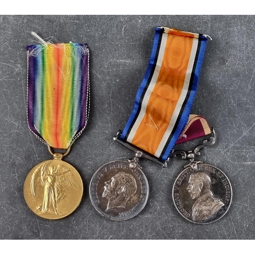 599 - Medals: a WWI War Medal and a George V Long Service and Good Conduct Medal, to: 5188, W.O C.1/M.M.S.... 