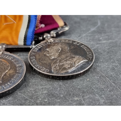 599 - Medals: a WWI War Medal and a George V Long Service and Good Conduct Medal, to: 5188, W.O C.1/M.M.S.... 