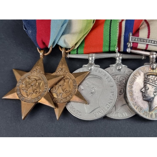 600 - Medals: a group of six WWII and later medals, to: C/MX 57568 W.E Hampton. SHPT.ART. 2/3rd Class R.N,... 