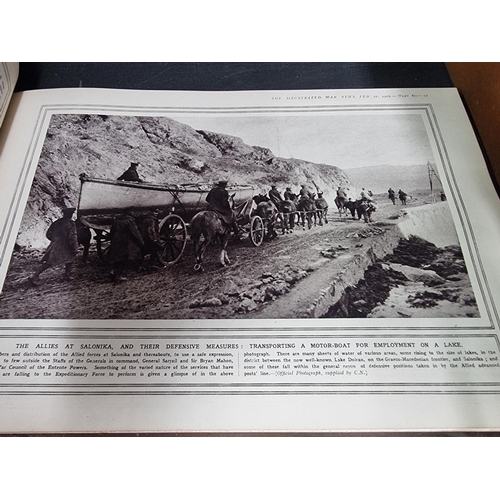 768 - Books: The Illustrated War News. (8)